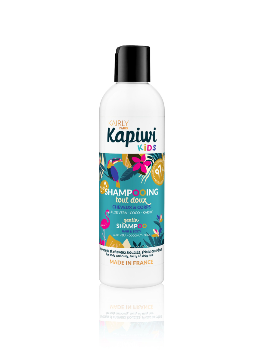 Shampooing tout doux 2-en-1 Cheveux & Corps I KAPIWI