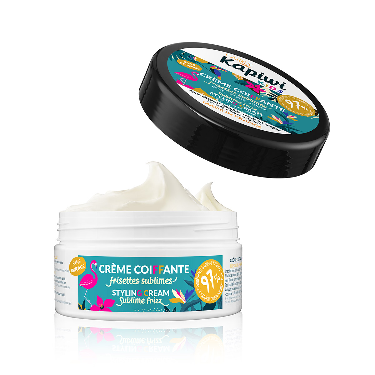 Crème coiffante frisettes sublimes I KAPIWI