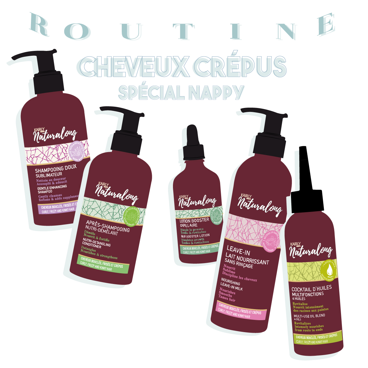 Routine Curly - Spéciale cheveux bouclés