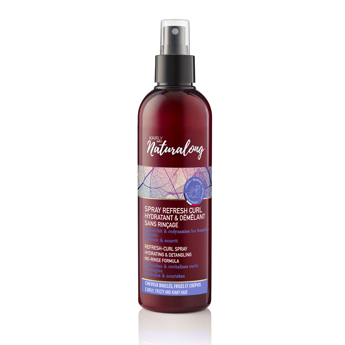 Refresh-Curl Spray – Hydrating and Detangling, no rinsing | NATURALON