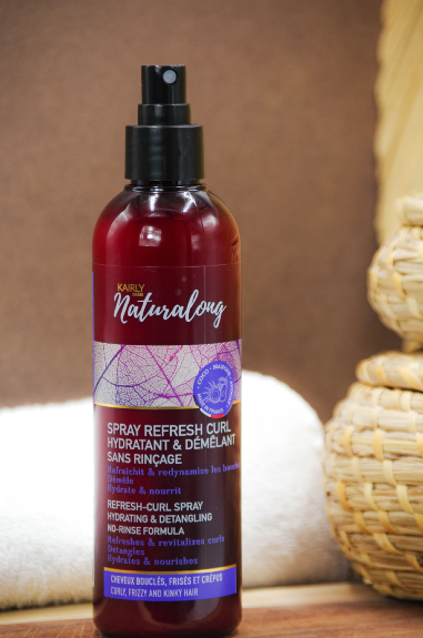 Spray Refresh Curl – Hydratant et Démêlant sans rinçage | NATURALONG