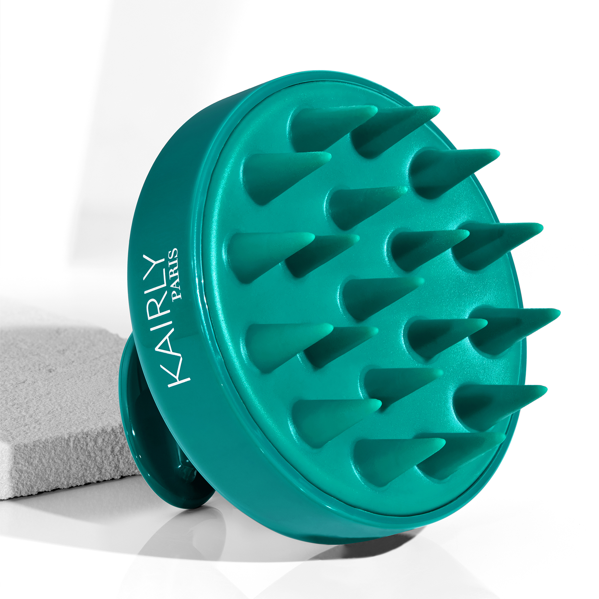 Brosse massante cuir chevelu