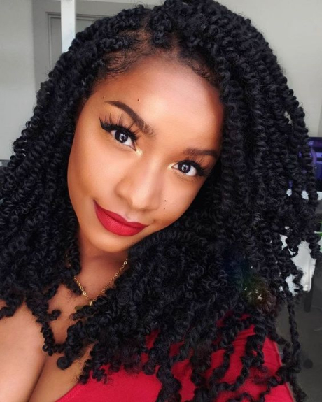 Vanilles, twists, torsades cheveux boucls